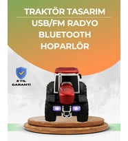 Taşınabilir Nostaljik Araç Tasarımlı Bluetooth Hoparlör