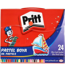 Pritt Pastel Boya Çantalı 24 Renk 1048064