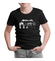 Metallica - Grup Elemanları Wall Siyah Çocuk Tshirt