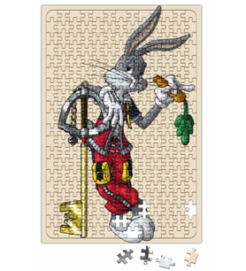 Looney Tunes The King Bugs Bunny Puzzle 240 Parça Yapboz