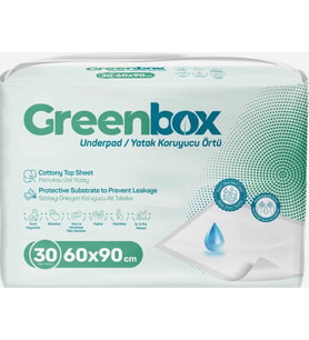 Greenbox Yetişkin Yatak Koruyucu Alt Açma Örtü 60x90 CM Adet 30 Adet