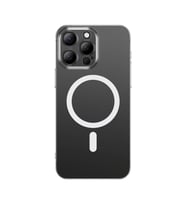 Lexroo iPhone 14 Pro Kılıf M-safe Şarj Özellikli Toz Önleyici Helo Kılıf - Şeffaf