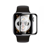 Apple Watch 44mm Zore Eko PMMA Pet Saat Ekran Koruyucu (Siyah)