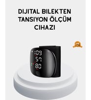 Mey İthalat® Taşınabilir Dijital Tansiyon Aleti – Bilekten Ölçüm, Aritmi Uyarısı ve Risk Göstergesi