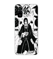 Xiaomi Redmi Note 10 / Note 10S Uyumlu Itachi Uchiha Tasarımlı Şeffaf Telefon Kılıfı