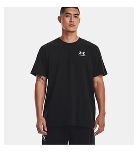Under Armour Ua M Logo Emb Heavyweıght Ss Siyah Erkek T-Shirt 1373997-001