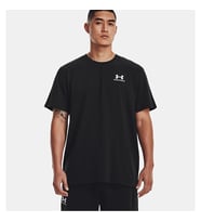 Under Armour Ua M Logo Emb Heavyweıght Ss Siyah Erkek T-Shirt 1373997-001