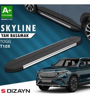TOGG T10X Skyline Krom Yan Basamak 203 Cm 2023 Üzeri A+ Kalite