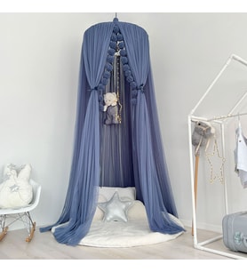 Pamuka Tül Cibinlik Deluxe Glaucous Blue