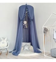 Pamuka Tül Cibinlik Deluxe Glaucous Blue