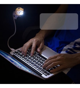 Panda Astronot USB Led Gece Lambası