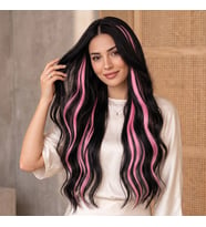 Renkli Gerçek Boncuk Kaynak - Açık Pembe - 10 Adet