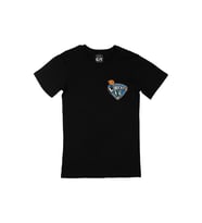 New York Liberty Cep Logo Tasarımlı Siyah Tişört