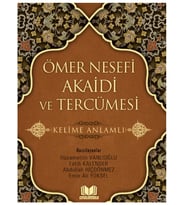 Ömer Nesefi Akaidi Ve Tercümesi