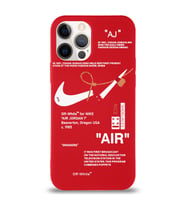 Apple iPhone 12 Pro Max Uyumlu Lansman Kılıf Sneakers Tasarımlı Altı Kapalı İçi Kadife Kaplı  Kapak (Şeffaf)