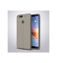 Huawei Honor 7X Uyumlu Kılıf Zore Niss Silikon Kapak (Gri)