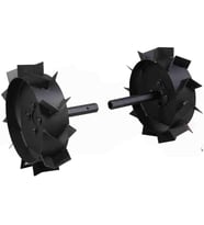 bluebee A14 27x250mm G13xÇ40cm Çapa Makinesi Pro Demir Teker Takımı