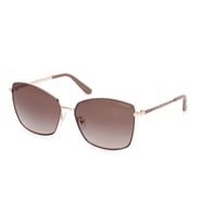 Guess GU00149 58F 59 Kadın Güneş Gözlüğü (Kahverengi)