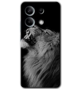 Xiaomi Redmi Note 13 Pro 5G Kılıf HD Desen Baskılı Kılıf - Lion