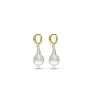 Charlotte İnci Küpe - Gold