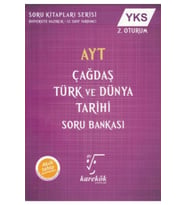 Karekök Yayıncılık Kıda Karekök Yayınları Ayt Çağdaş Türk Ve Dünya Tarihi Soru Bankası (Çok Renkli)