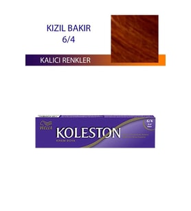 Single Tüp Boya Saç Boyası Kızıl Bakır 6/4
