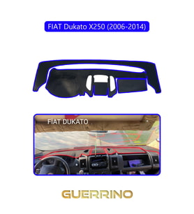 FIAT Dukato X250 2006-2014 Modellerine UygunTORPİDO KORUMA HALISI MAVİ KENAR