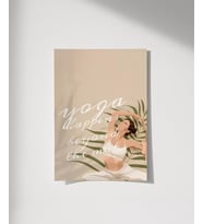 Çerçevesiz Poster Sınırların Ötesinde (Çok Renkli)
