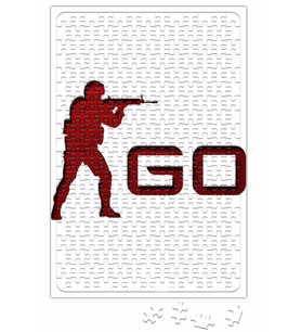 Csgo Counter Strike Puzzle 240 Parça Yapboz