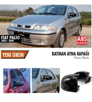 Fiat Palio Yarasa Ayna Kapağı Batman Parlak Siyah Piano Black