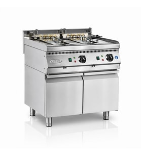 Pimak Elektrikli Fritöz 700 Seri 12+12 LT Dolaplı 80 x 70 x 85 (cm)