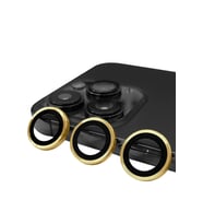 Uray store Apple iPhone 13 Pro Max Raze Metal Kamera Lens - Gold