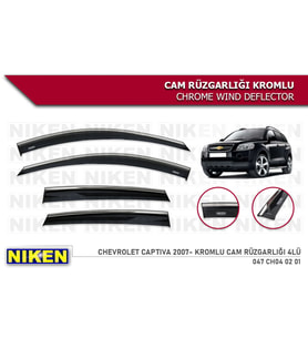 CAPTİVA KROMLU CAM RÜZGARLIĞI NİKEN