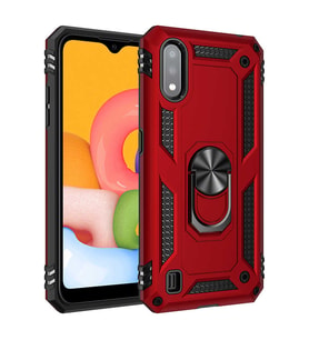Lexroo Galaxy A01 Kılıf Vega Kılıf - Kırmızı