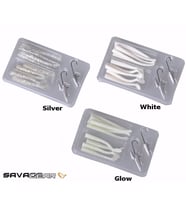 Savage Gear Lrf Micro Sandeel Kit 12 Adet(1+1.5+5) Suni Yem Silver (50345)