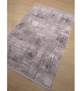 GABARDİN HALI ROSA A464A GRİ MODERN SALON HALISI 160X230 CM