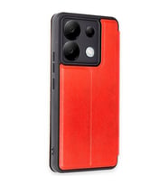 Xiaomi Redmi Note 13 Pro 5g Kılıf Flip Cover - Kırmızı