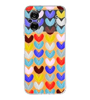 PrintiFy Xiaomi Poco M5 ile Uyumlu 1mm Slim Fit Water Color 1 Baskılı Şeffaf  Kılıf