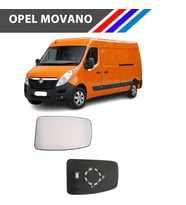 Opel Movano 3 Kasa Sağ Dış Ayna Üst Camı Yolcu Tarafı Isıtmalı