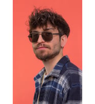 Asgard Matte Gray Unisex Polarize Güneş Gözlüğü