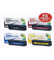 046H / Canon i-SENSYS MF732Cdw İçin 4 Renk Çipli Muadil Toner Set