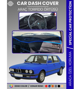 BMW E28 5 SERİSİ (1981-1988) Torpido Örtüsü Ön Göğüs Koruma Torpido Koruma Tam Uyum Çatlamayı Önler