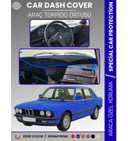 BMW E28 5 SERİSİ (1981-1988) Torpido Örtüsü Ön Göğüs Koruma Torpido Koruma Tam Uyum Çatlamayı Önler