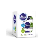 Sleepy Yüz Temizleme Havlusu Bamboo Make Up 60 Yaprak (3PK*20)