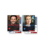 Menschen A2.1 A2.2 Kursbuch, Arbeitsbuch Dvd-rom Ar Teknolojisi Ile Kolay Öğrenme