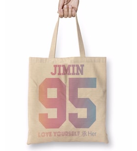 Bts Jimin JHope Bez Çanta Uzun Saplı