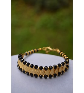 STONEAGE JEWELLERY Tuğralı Tasarım Bileklik (Altın / Dore)