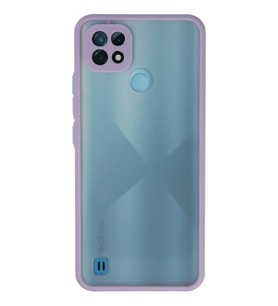 Mey İthalat® Realme C21 Kılıf Montreal Silikon Kapak - Mor