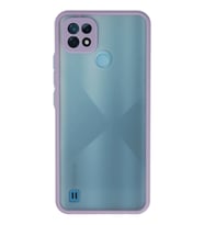 Mey İthalat® Realme C21 Kılıf Montreal Silikon Kapak - Mor