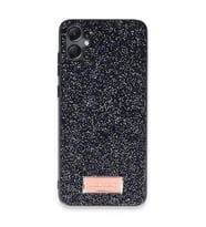Onegif Samsung Galaxy A05 Bright Simli Kapak - Siyah